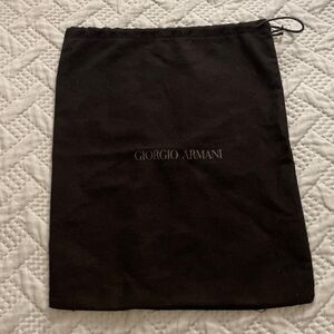 GIORGIO ARMANI Dust Bag black